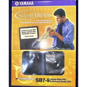 New Sb7-9 Yamaha Silent Brass Mute & Personal Studio Interface  Trumpet & Cornet